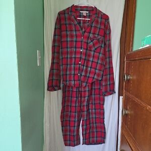 Victoria's Secret Plaid Pajama Set